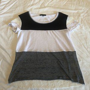 Sanctuary Striped Top Size Large NWOT